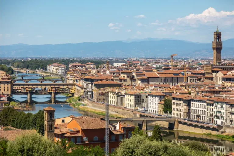 Arno River Florence Tuscany
