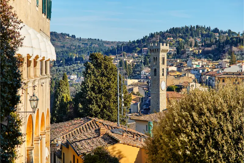 Florence seen from the hills of Fiesole
