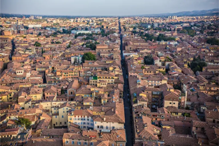 Florence Rooftops Aerial View Tuscany