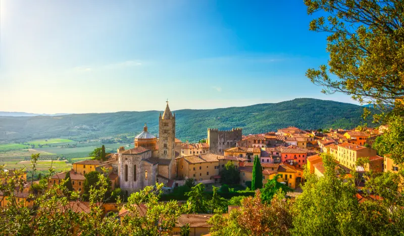 Massa Marittima Historic Center Tuscany
