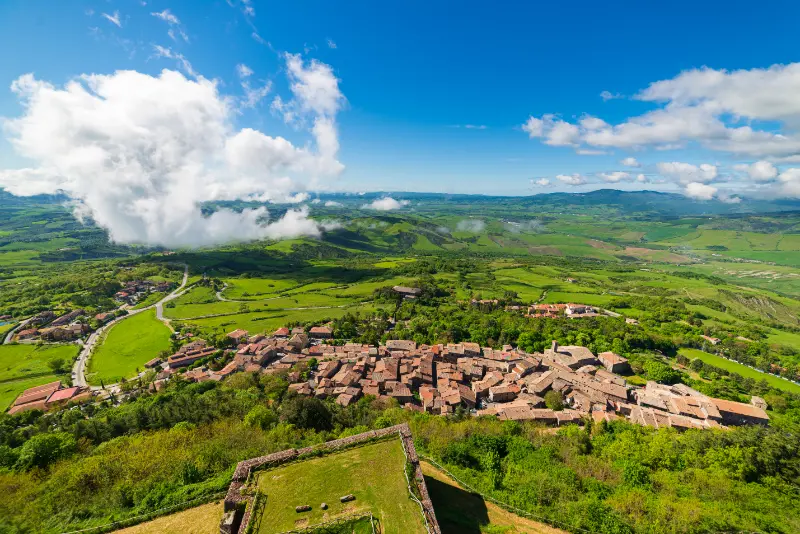 Medieval Village Radicofani Tuscany