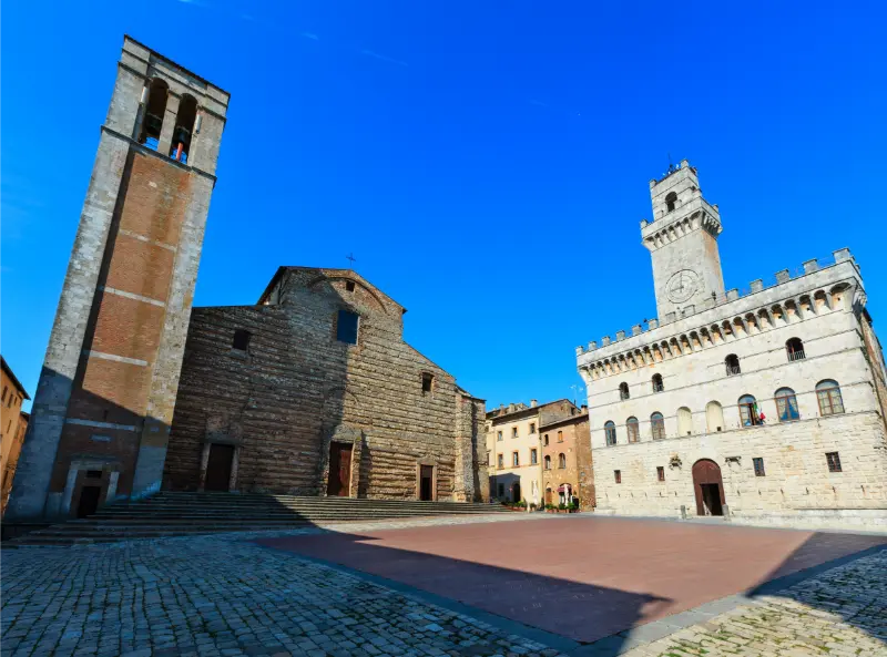 Montepulciano Piazza Grande Tuscany