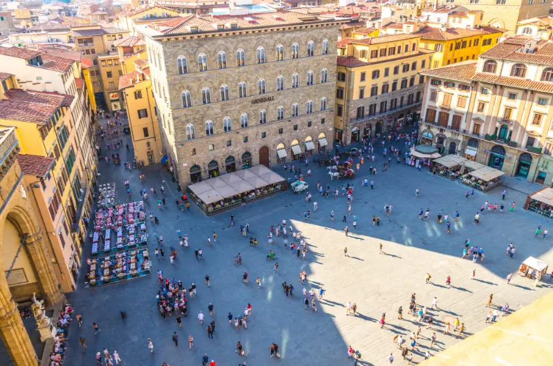Piazza Della Signoria Florence Tuscany