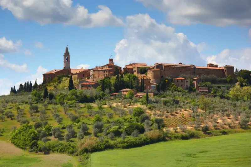 Pienza Village Val D Orcia Tuscany
