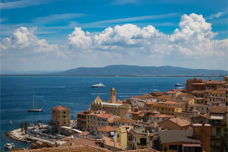 Porto Santo Stefano Harbour Tuscany