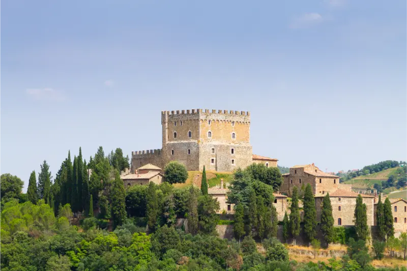 Ripa D Orcia Castle Tuscany