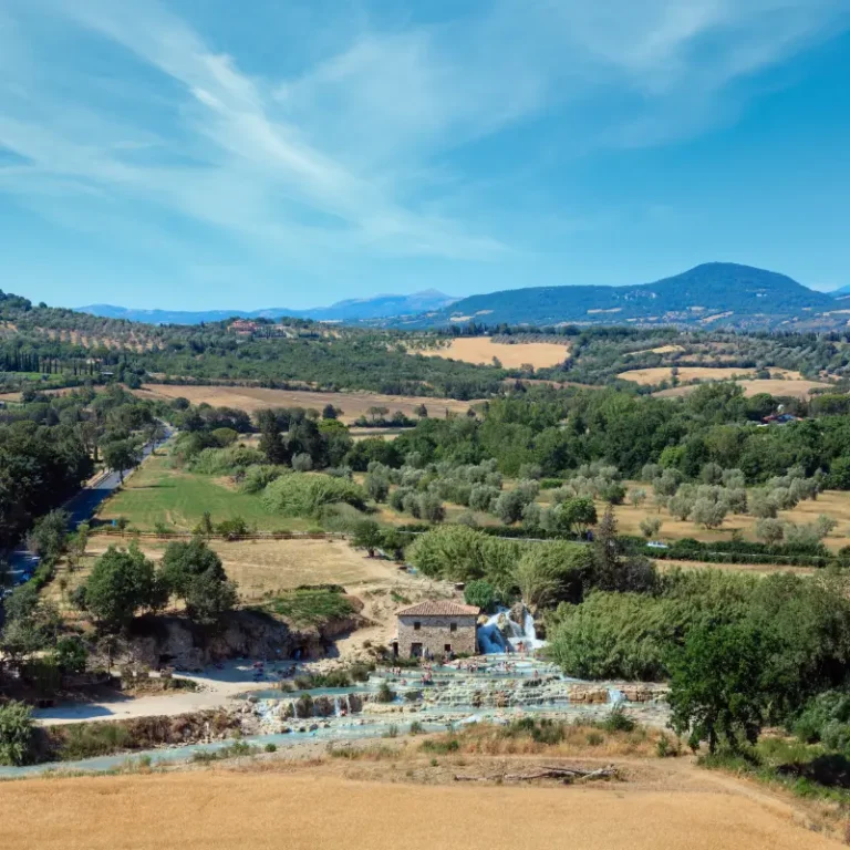 Saturnia Thermal Baths Waterfalls Tuscany
