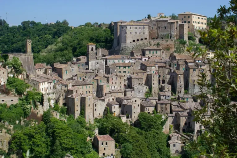 Sorano Medieval Village Maremma Tuscany